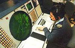 Military radar operator