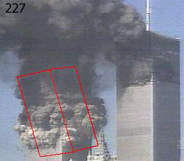 North tower collapsing