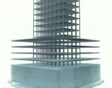 Tower collapse simulation