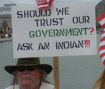Should we trust our government?  Ask an Indian!