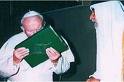Pope John Paul II Kisses the Quran, May 14, 1999