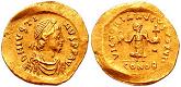 Byzantine Emperor Justin I (450-527)