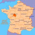 Tours and Poitiers Map