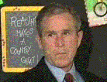 George W. Bush at school